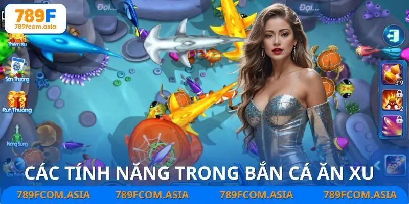 Tính năng độc đáo làm bắn cá ăn xu thú vị hơn